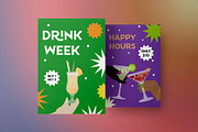 Cocktail Party Clipart, a Person Illustration by Teresa Art Store (Thumbnail 8 of 8)