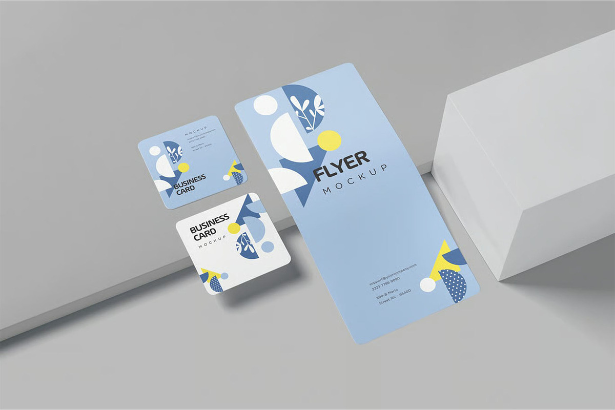 Stationery Branding Mockups, an Advertising Mockup by megostudi0 (Photo 8 of 9)