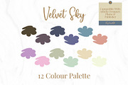 Affinity Designer 12 Colour Palette, a Palette Add-On by May Annella (Thumbnail 1 of 2)