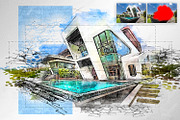 Graphic Marker Photoshop Action, an Action Add-On by GorynArt (Thumbnail 5 of 20)
