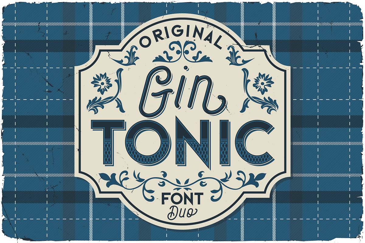 Vozzy Font Bundle | 24 typefaces, a Symbol Font by Vozzy Vintage Fonts (Photo 12 of 25)