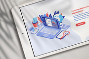 Customer relationship management, a Technology Illustration by Good Studio (Thumbnail 3 of 3)