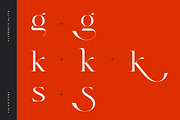 Fulgo Font, a Serif Font by vuuuds (Thumbnail 11 of 16)