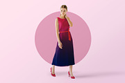 Women’s Summer Dress Mockup, an Apparel Mockup by PSD Market (Thumbnail 2 of 7)
