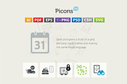 Picons Basic (1+2+3) icons, an Icon by Picons.me (Thumbnail 2 of 4)