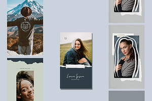 Paper Story Instagram Templates