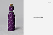 Wrapping Paper Wine Bottle Mockup, a Pens & Pencil Mockup by creatsy5 (Thumbnail 17 of 27)