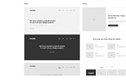 Axure Website framework widget Kit, a Wireframe Template by Humble UX (Thumbnail 2 of 3)