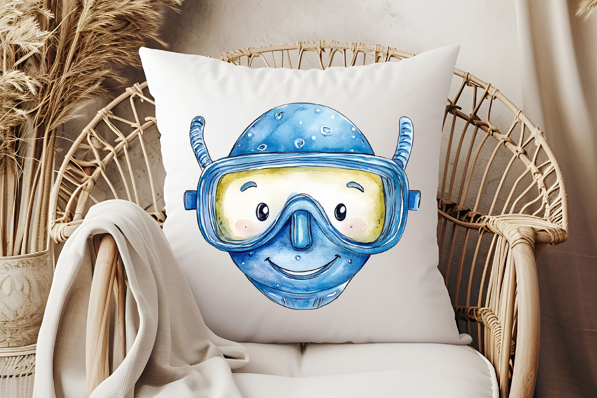 Kawaii Doodle Summer Clipart, an Illustration by Pixels.Craft (Photo 5 of 7)