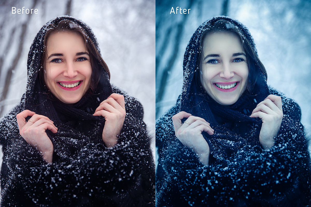 10 Winter Time Lightroom Presets, a Preset Add-On by RamsaGraphi (Photo 8 of 10)