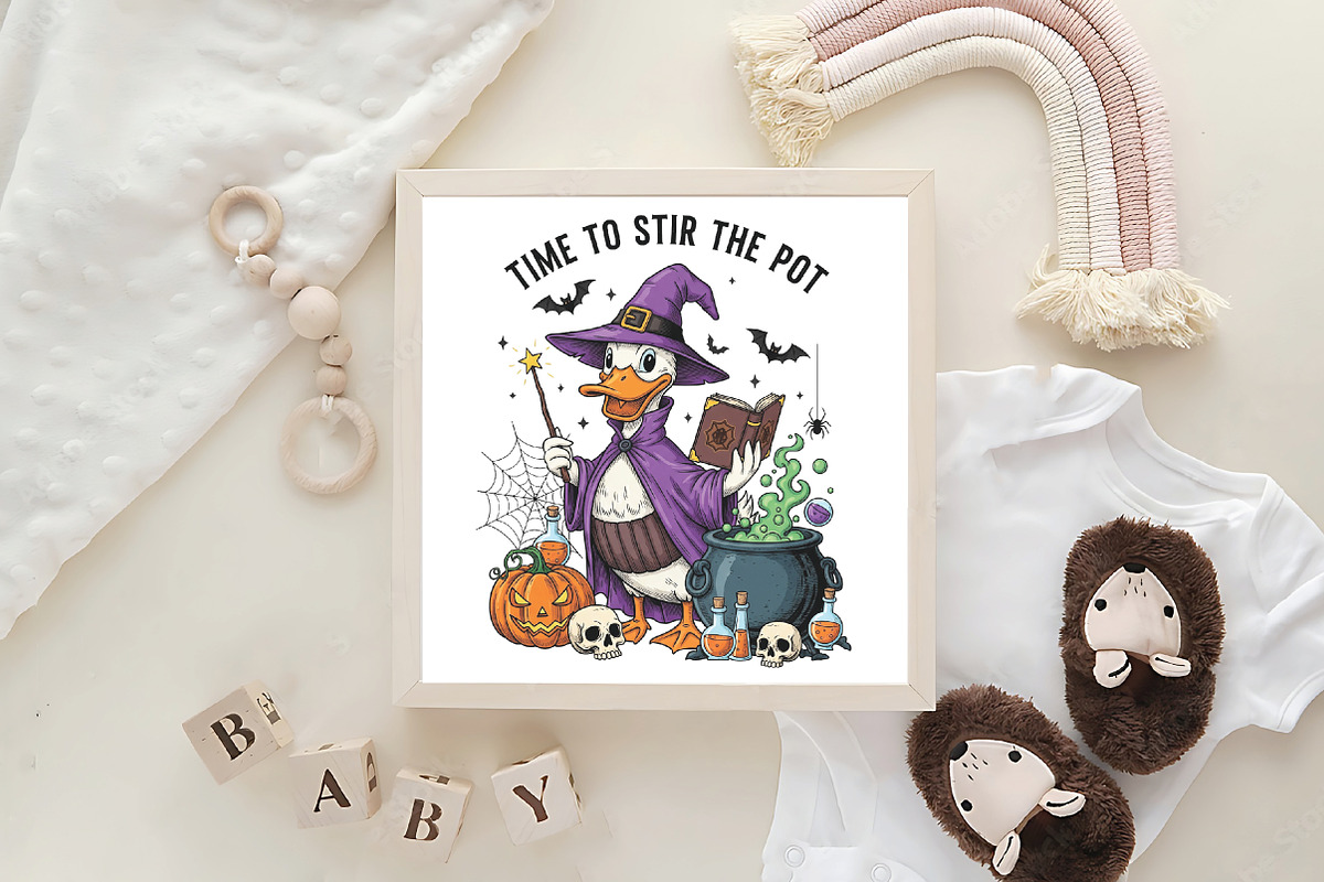 Time to Stir the Pot Vintage Goose, an Illustration by CraftArtStudio (Photo 4 of 4)