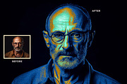 Tritone Oil Painting Ps Action, an Action Add-On by Studio Retouch (Thumbnail 10 of 13)