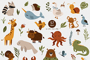 Animals alphabet collection, an Animal Illustration by owlasya (Thumbnail 10 of 12)