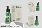 Cosmetic Product Mockup, a Merchandise Mockup by Unerispace (Thumbnail 1 of 5)