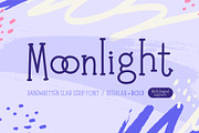Moonlight Slab Serif Font, a Slab Serif Font by TypeFairy (Thumbnail 1 of 8)