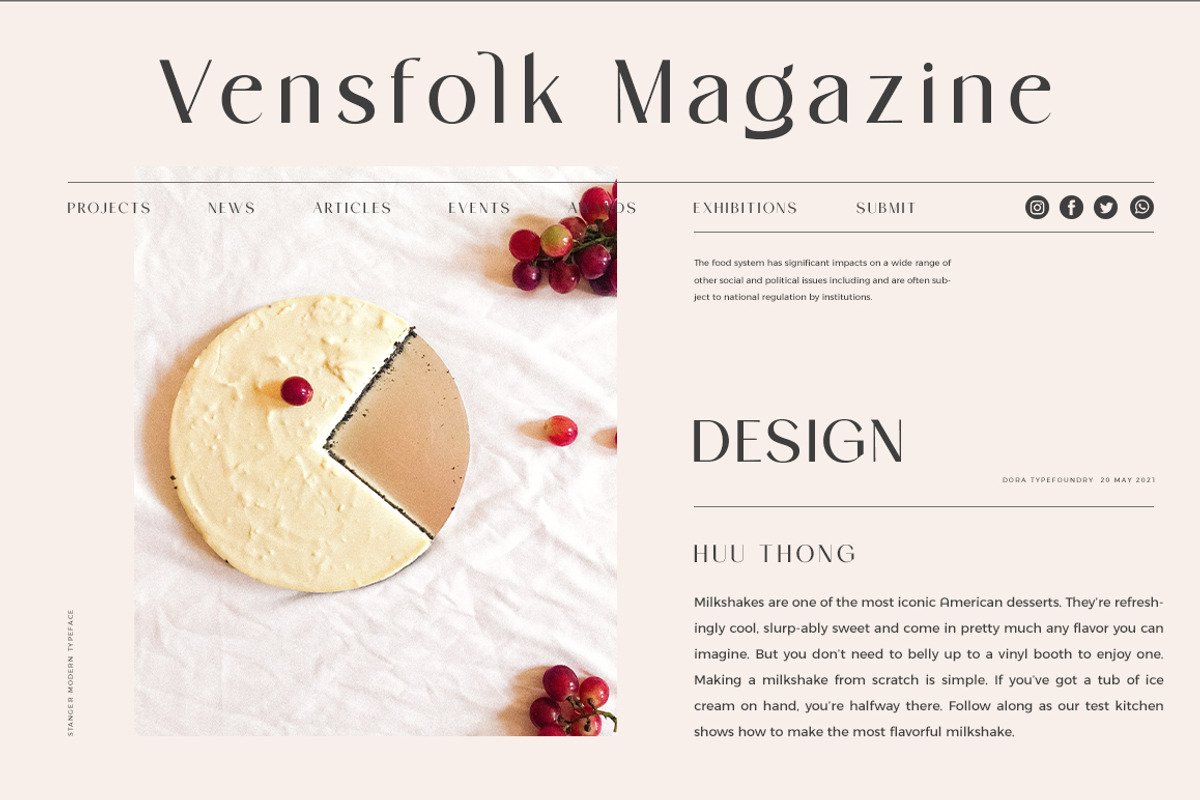 Stanger, a Sans Serif Font by Dora Typefoundry (Photo 6 of 22)