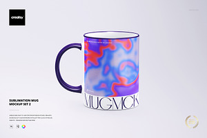 Sublimation Mug 2 Mockup Set