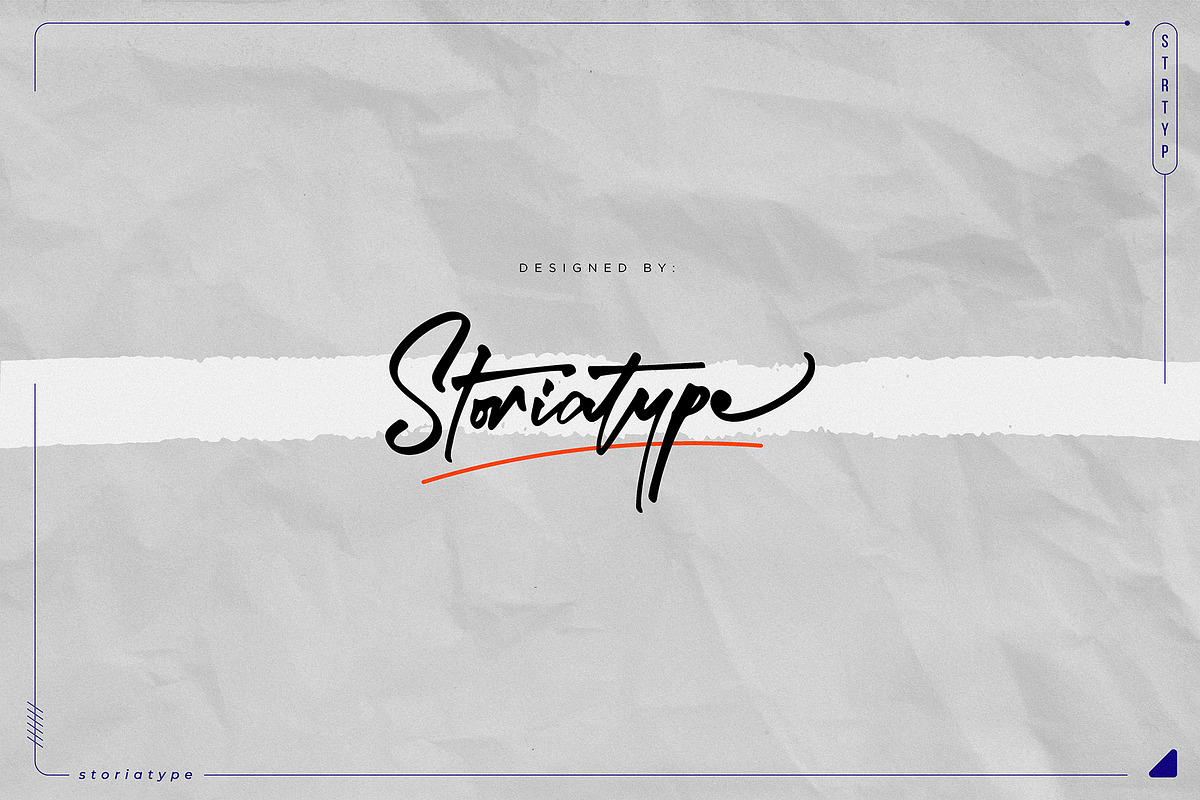Handy Notes Handwritten Font, a Handwritten Font by Storiatype (Photo 7 of 7)