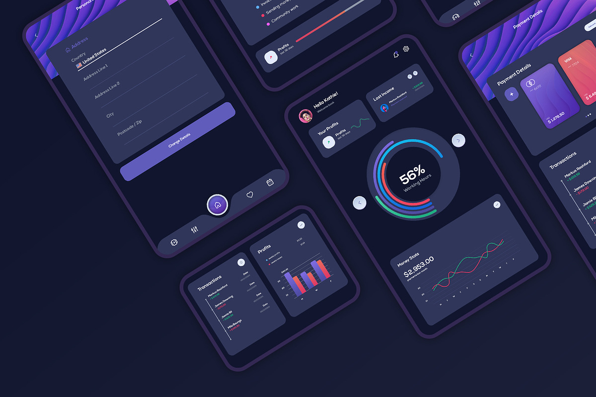 Dynamic Payments UI Kit, a Templates & Theme by KL-Webmedia (Photo 5 of 11)