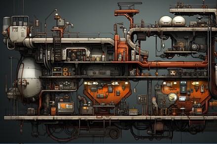 game Platforms Isolated vector