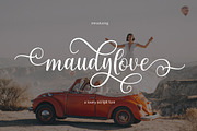 Maudy Love, a Script Font by Cut Story (Thumbnail 1 of 8)