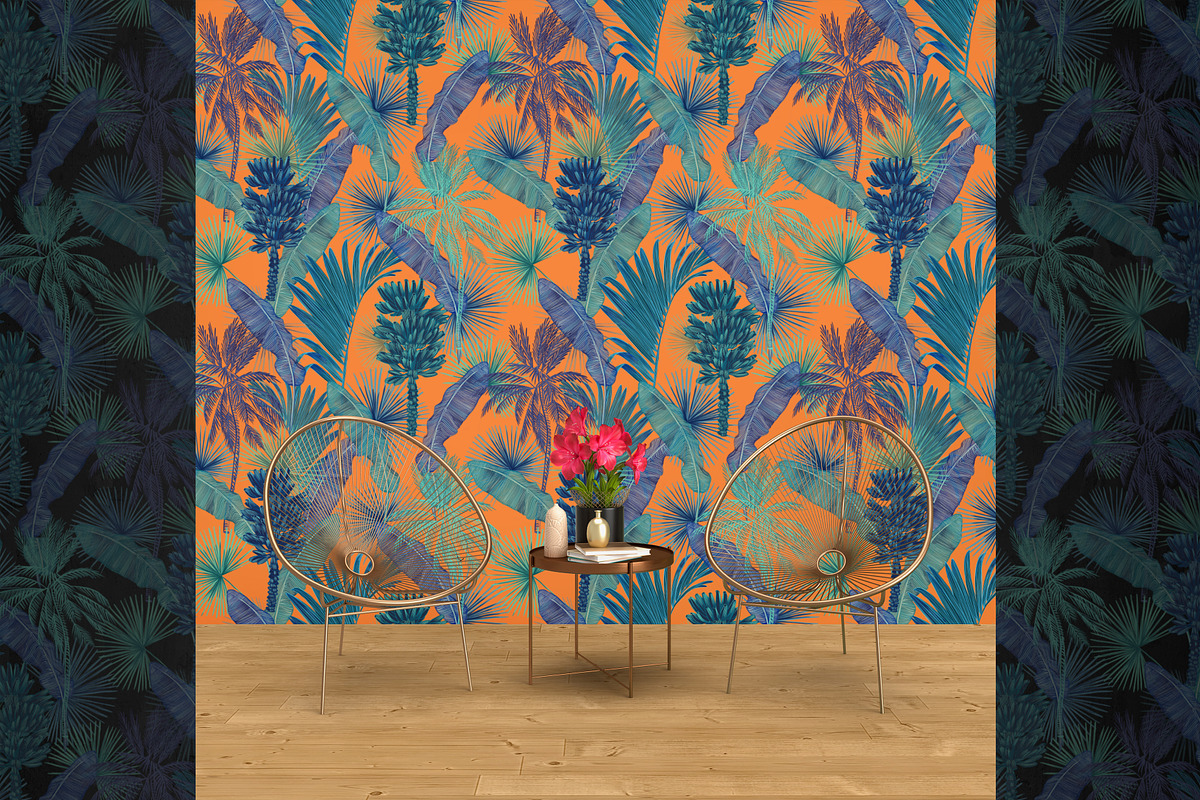 Tropical vintage pattern, a Pattern Graphic by ANAKOTO (Photo 24 of 24)