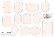 Sale- Floral Borders Design Set, an Illustration by Art by Lin (Thumbnail 6 of 7)