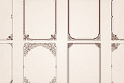 28 Decorative frames borders set #2, an Object Graphic by Digiselector Design Goods (Thumbnail 3 of 6)