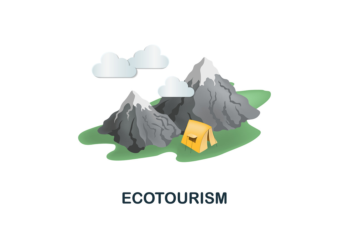 Resorts 3D Icons Set Bundle, an Object Graphic by Aimagenarium@gmail.com (Photo 4 of 21)