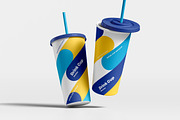 Drink Cup Mock-up, a Cups & Container Mockup by Yogurt86 (Thumbnail 5 of 8)