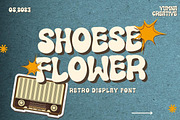 Shoese Flower - 1990's Retro Font, a Handwritten Font by Dhabee (Thumbnail 1 of 12)