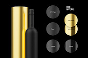 Ceramic Wine Bottle Mockup PRO, a Packaging Mockup by easymock (Thumbnail 10 of 22)