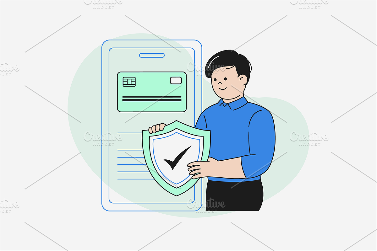 Payment Transaction Illustration, an Object Graphic by Jump Studio (Photo 4 of 12)