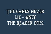 Starborne Serif - A Tarot Font, a Serif Font by Beck McCormick (Thumbnail 2 of 10)