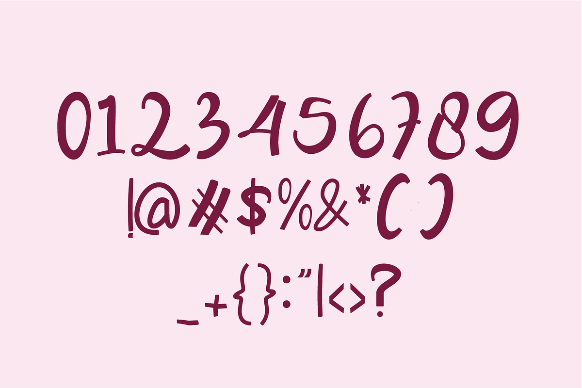 Kooky Playful Font, a Handwritten Font by Berdansabersama (Photo 3 of 9)