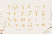 Hand With Symbols, a Food Illustration by Anna (Thumbnail 3 of 4)