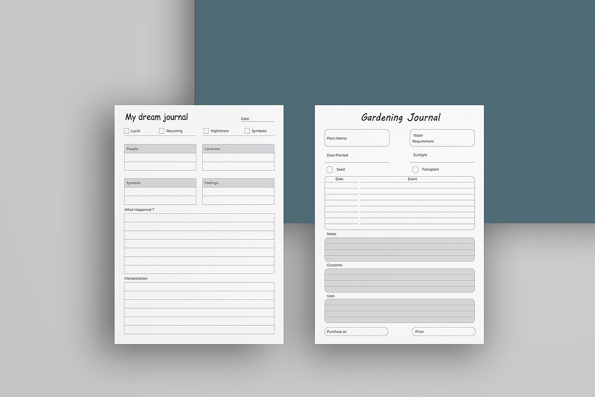 Ultimate Planner Bundle Pack, a Stationery Template by Mazharul Islam (Photo 13 of 19)