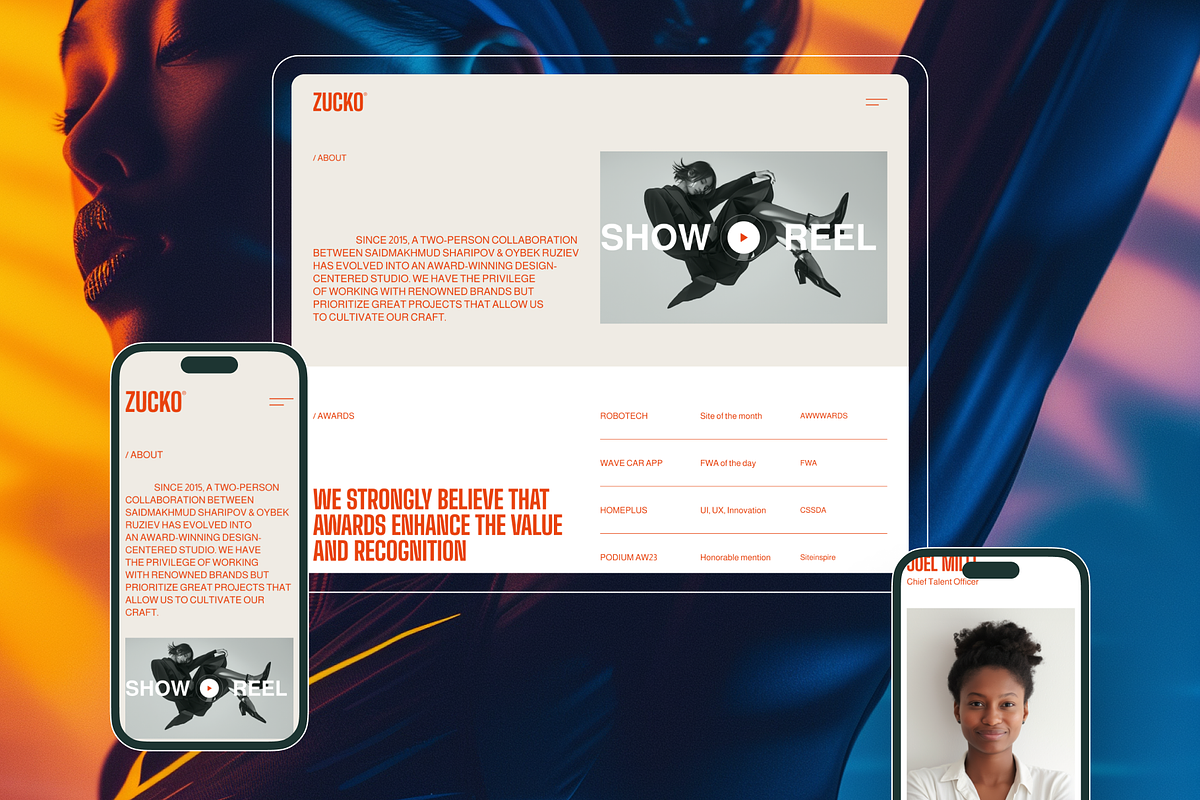 Zucko Studio Framer Template, a Landing Page Template by Saidmakhmud (Photo 4 of 8)