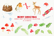 Merry Christmas Illustration, an Illustration by Corner Croft (Thumbnail 2 of 5)