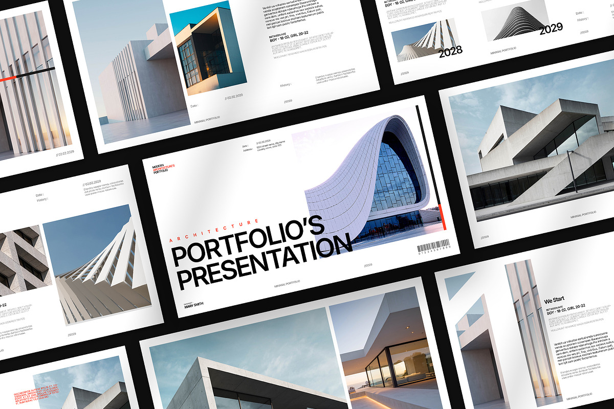 Architecture Portfolio Presentation, a Presentation Template by Oriofix (Photo 3 of 11)