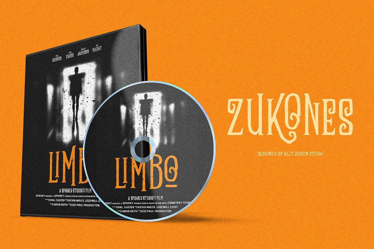 The Zukones Halloween Font, a Serif Font by alit design (Photo 10 of 16)
