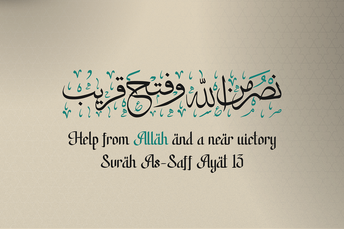 Thalabul Ilmi | Arabic Typeface, a Handwritten Font by Denustudios (Photo 2 of 12)