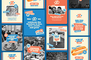 4th of July Instagram Templates, a Social Media Template by Supanium Studio (Thumbnail 1 of 5)