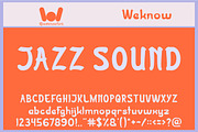 Jazz Sound font, a Font by weknow (Thumbnail 2 of 5)