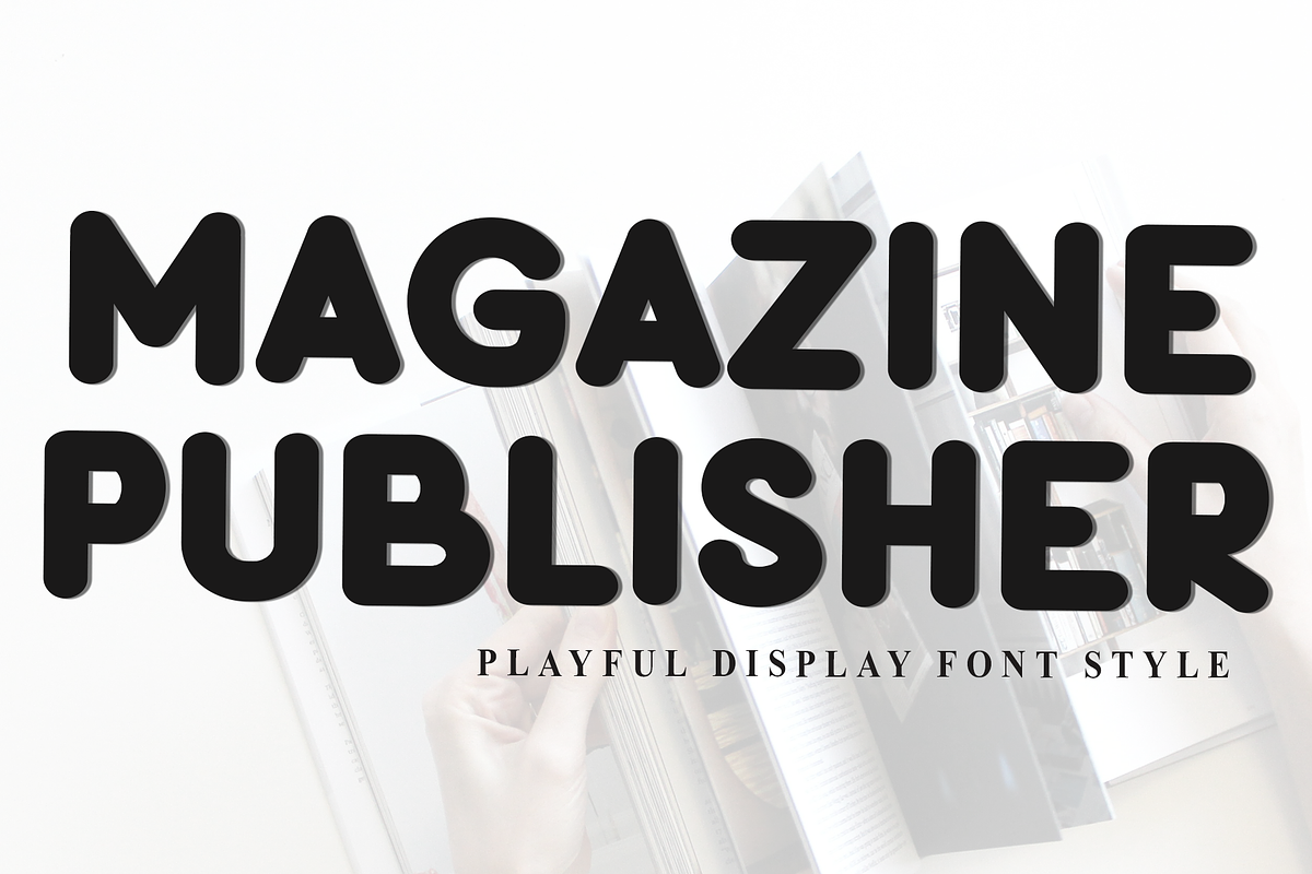 Magazine Publisher, a Script Font by FreshTypeINK (Photo 1 of 8)