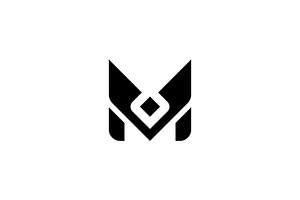 Modern M Letter Logo Template