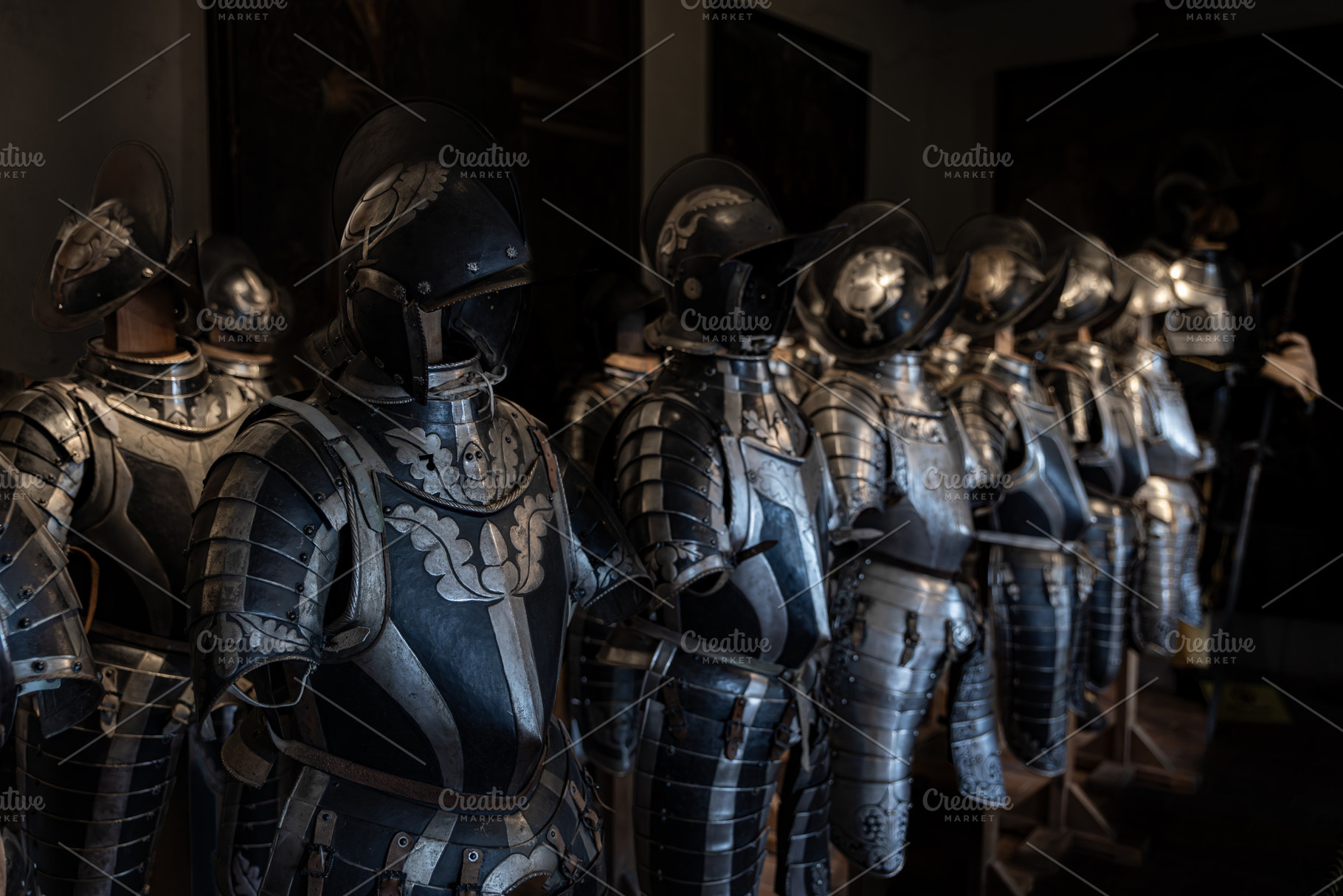 collection of medieval weapons and a, an Arts & Entertainment Photo by Photo Kaminski