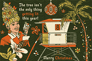 Vintage Christmas Collection: 3-in-1, a Blackletter Font by Bruised Goods (Thumbnail 3 of 18)