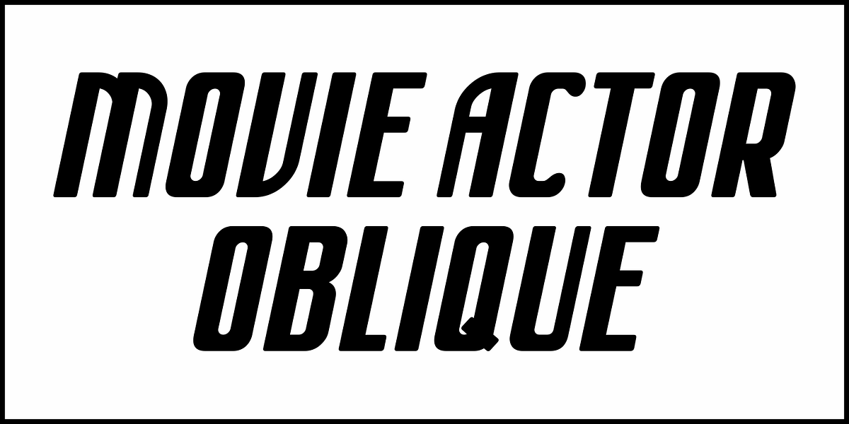 Movie Actor JNL, a Sans Serif Font by Jeff Levine Fonts (Photo 4 of 5)