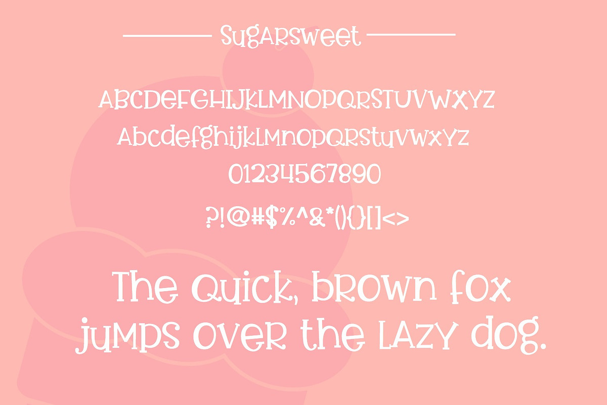Sugarsweet Handwritten Serif preview 3